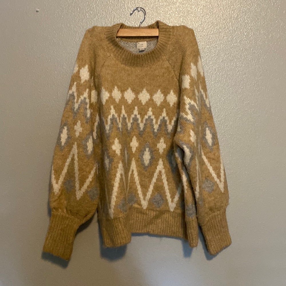Yellow sweater
